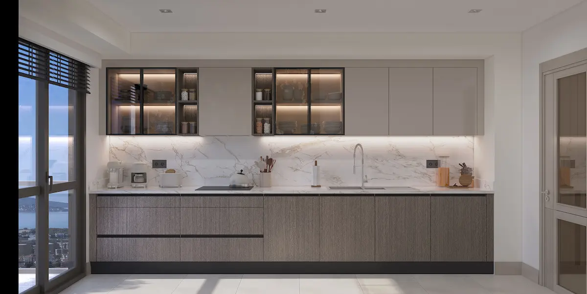 Fitted kitchen